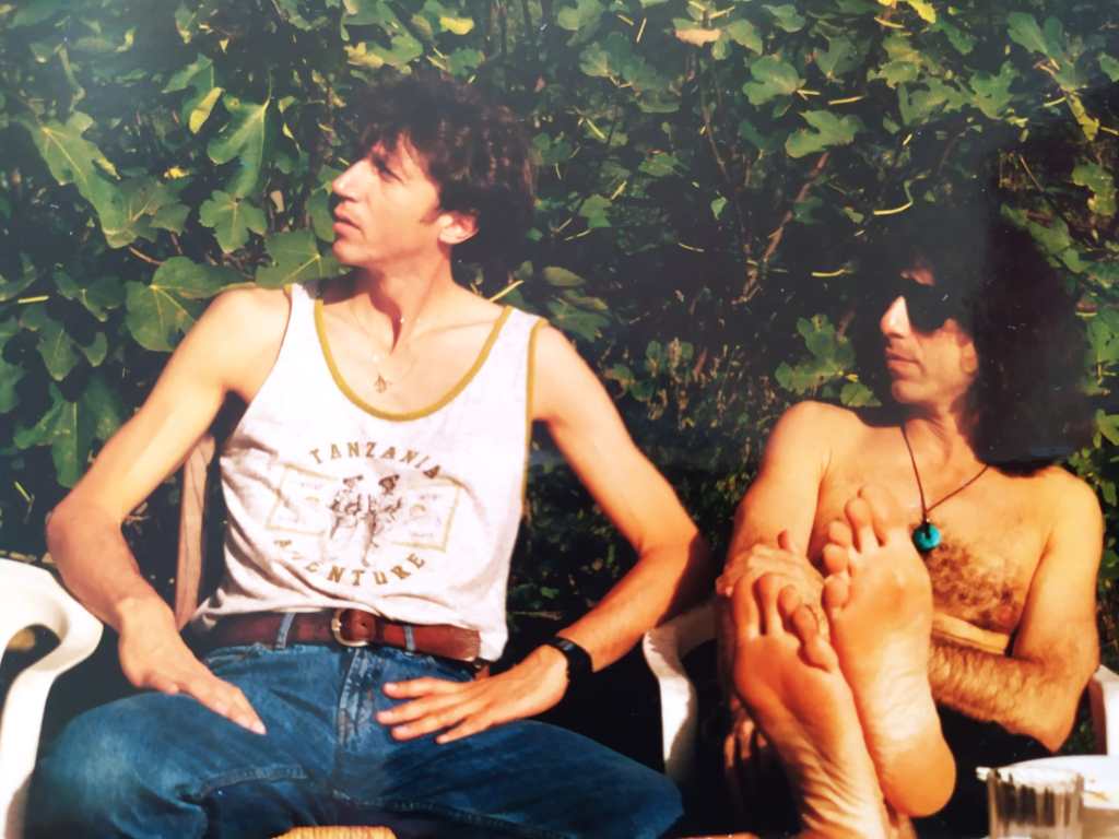 Marco Biagini con Danny Paradise, Settembre 1993.